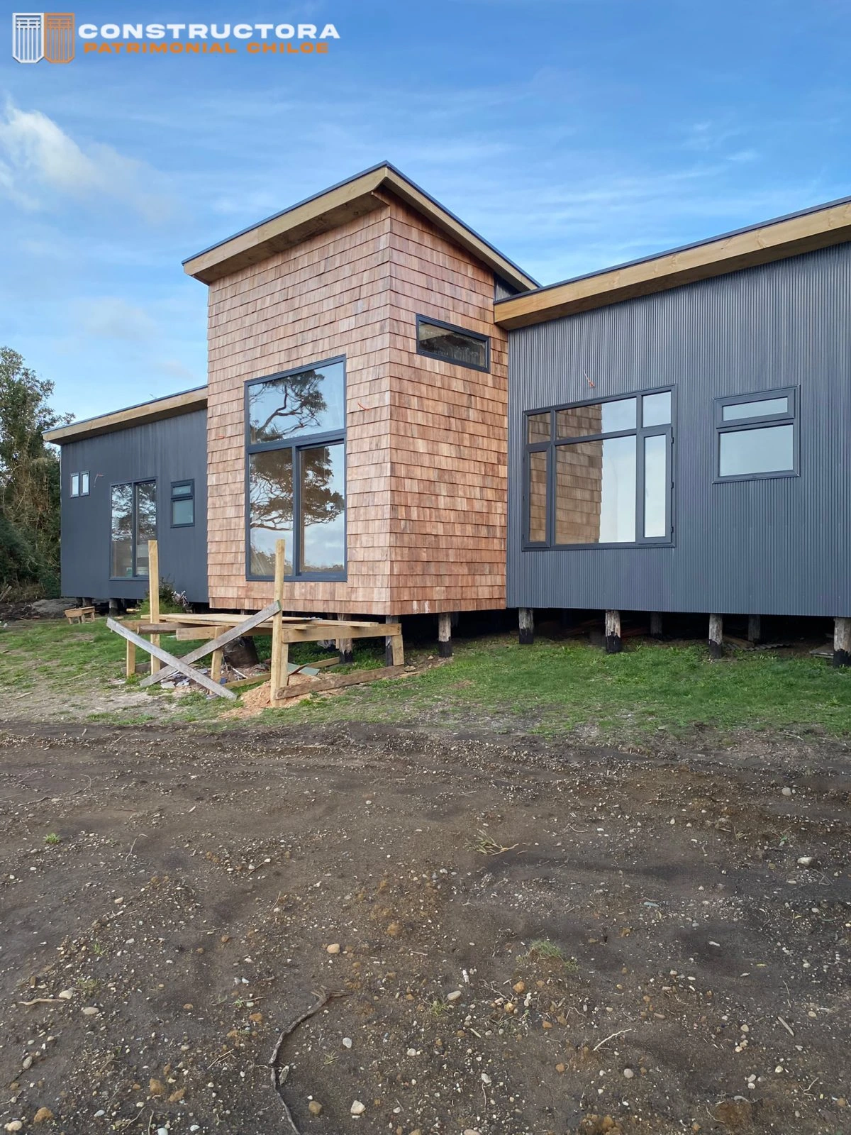 Casa Caipulli · Constructora Patrimonial Chiloé